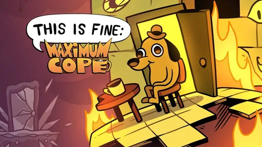 This Is Fine: Maximum Cope - мем превращается в метроидванию